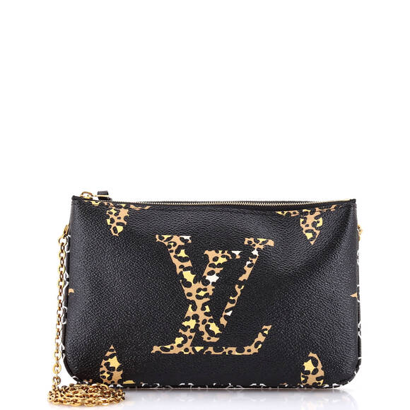 Louis Vuitton Double Zip Pochette #184430L14B - Picture 1 of 8